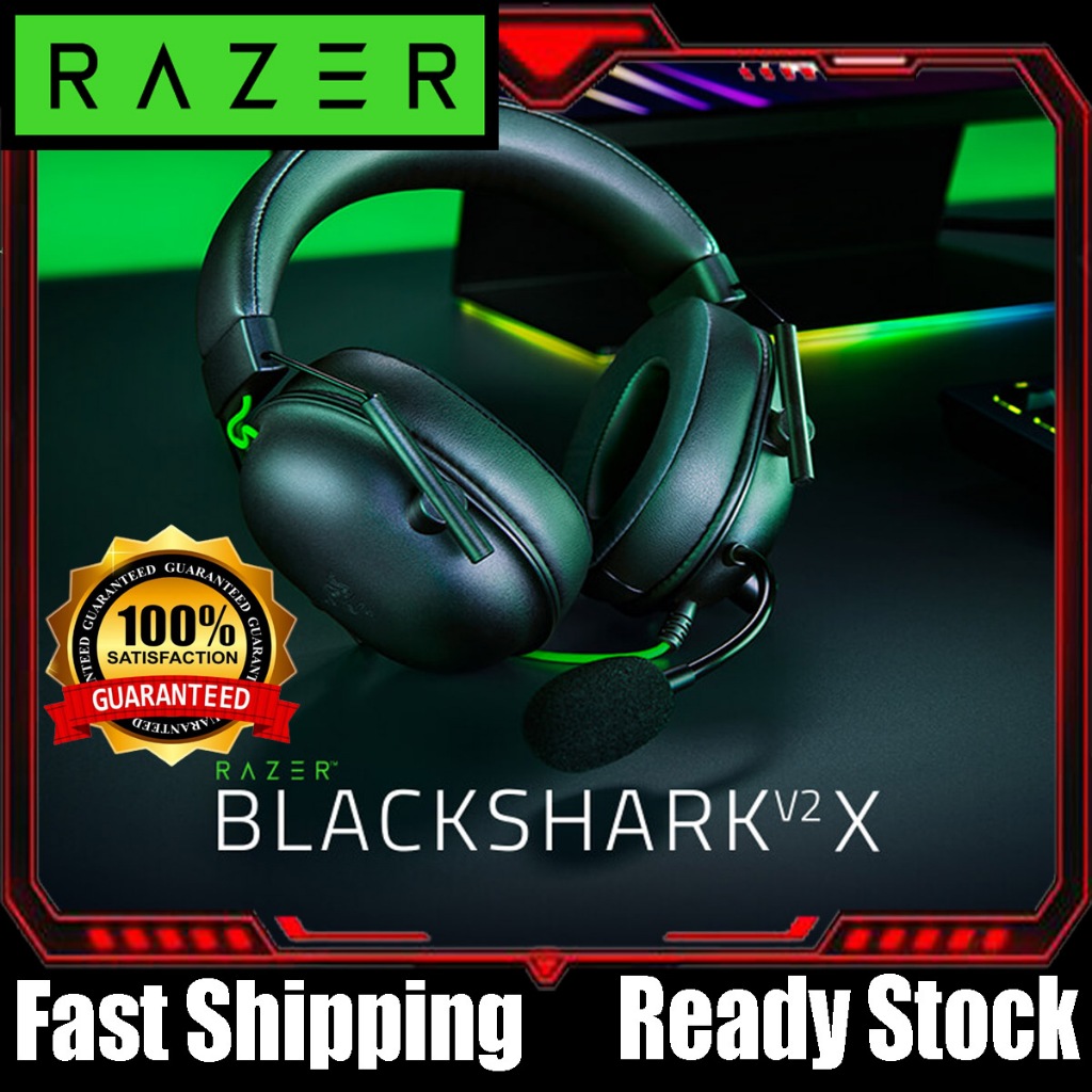 Headphone Razer Gaming Blackshark v2 Headphone Wireless Headset Gaming ...