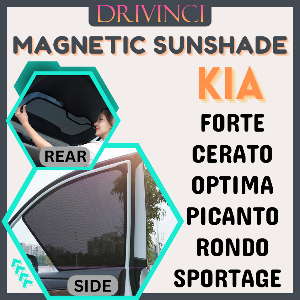 Kia Forte Cerato K3 Sportage Rondo Optima K5 Picanto Sunshade