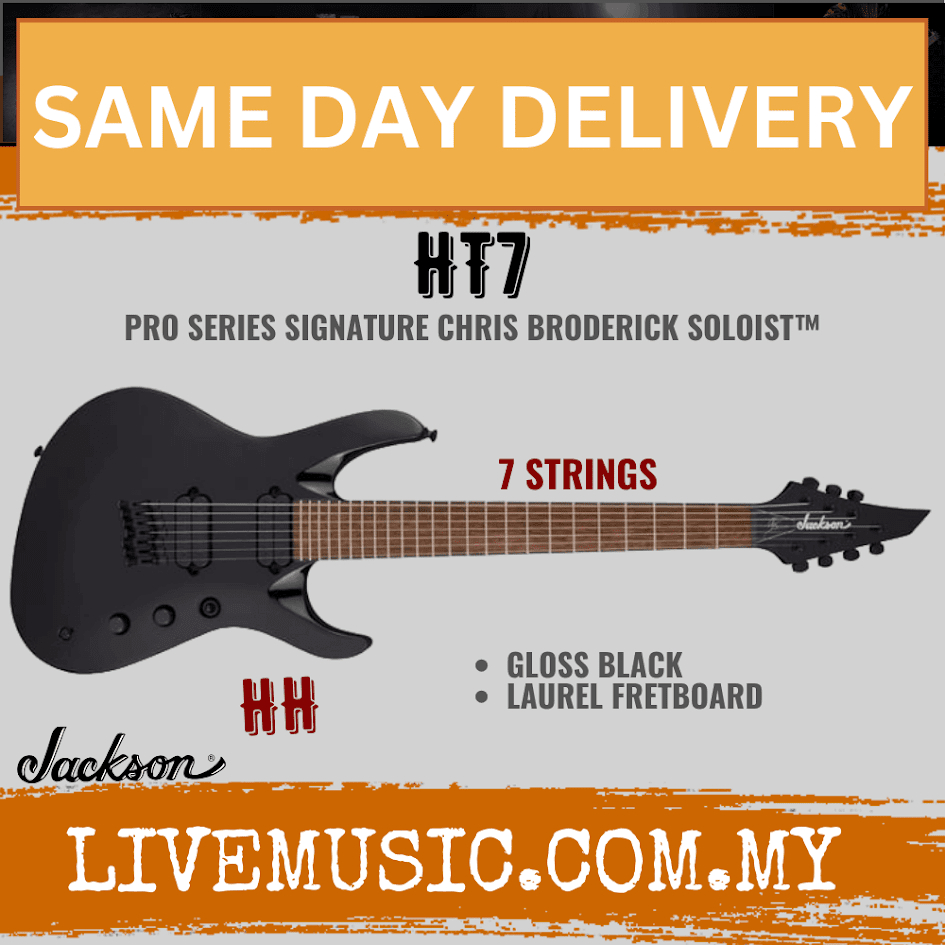 Jackson Pro Series Signature Chris Broderick Soloist HT7 Electric ...