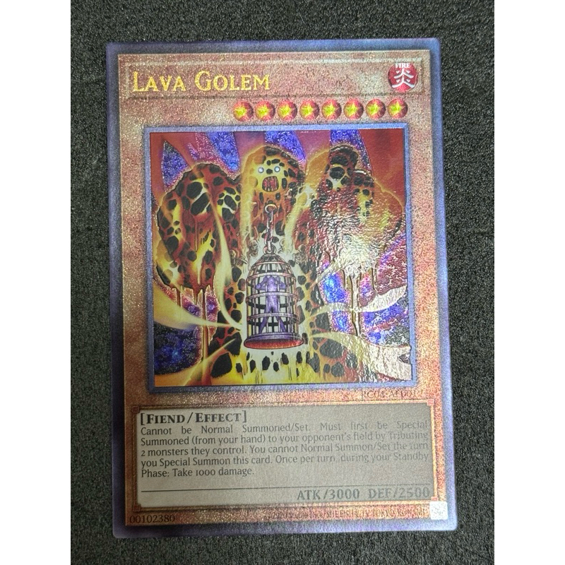 YuGiOh Lava Golem RC04-JP001 RC04-AE001 SR/SER/UTR/CR | Shopee Malaysia