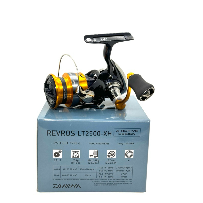 daiwa 23 revros lt spinning reel (6000) Daiwa 23 Revros LT Reels