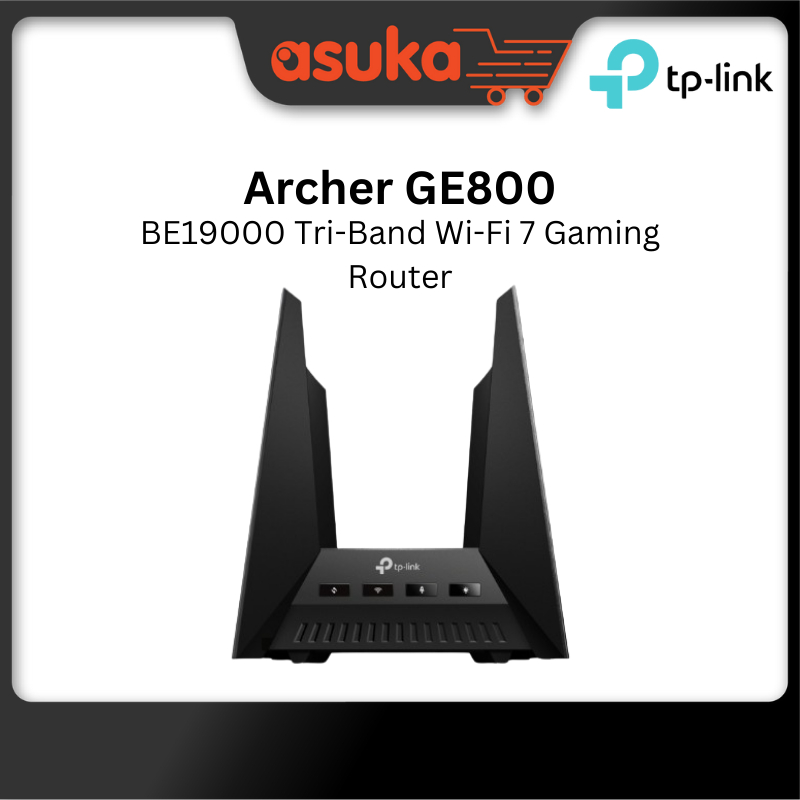 TP-Link Archer GE800 ふき取ら Wi-Fi 7 ルーター BE1900