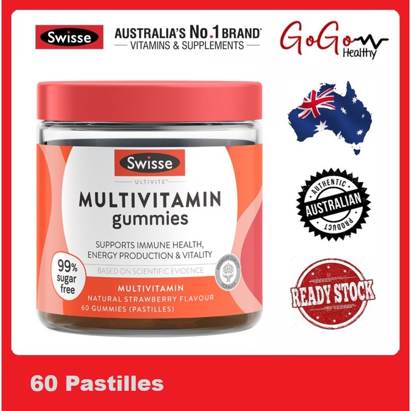 Swisse Ultivite Multivitamin Gummies 60 pack