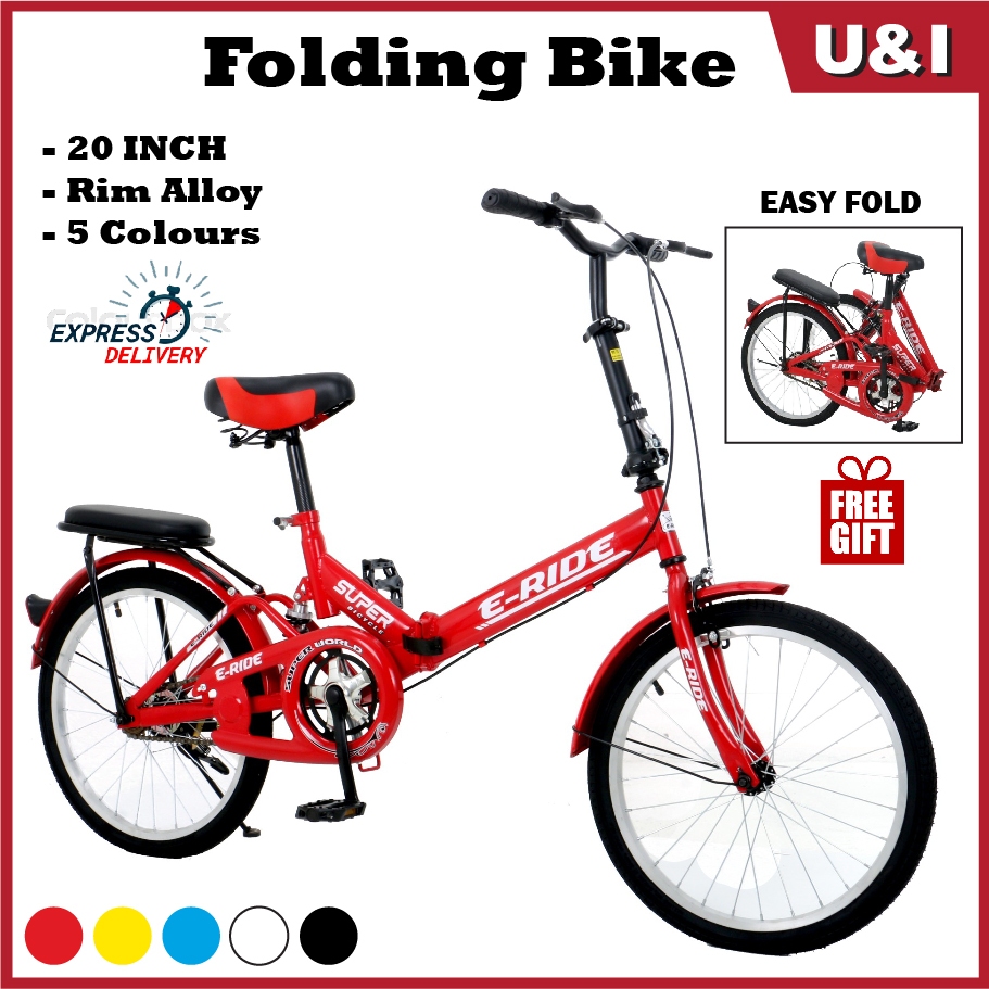 Folding bike shopee on sale