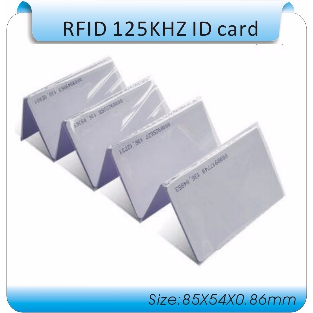 MANGO Thin RFID ID 125KHz EM Card Different Numbering for Door Access ...