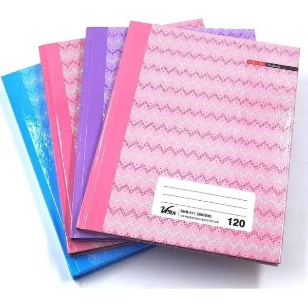 Vplus F5 F4 Hard Cover Foolscap Book Notebook Buku Log Panjang