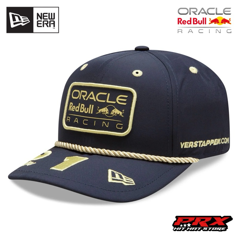 NEW ERA ORACLE RED BULL RACING MAX VERSTAPPEN CHAMPION 9FIFTY ORIGINAL ...