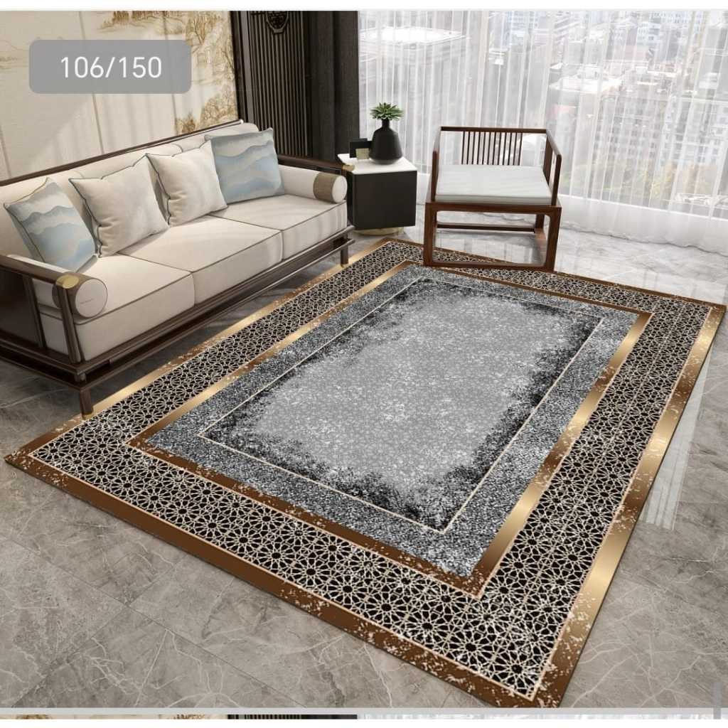 トルコのカーペット 120x180cm mind green トルコのカーペット120x180cm