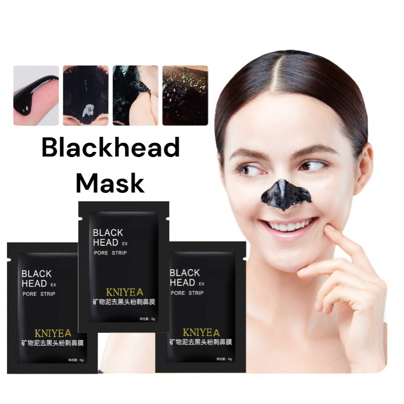 Blackhead Nose Strip Volcanic Mineral Pore Cleaner Black Head Remover ...