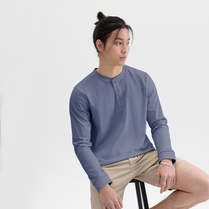 Henley shirt malaysia sales