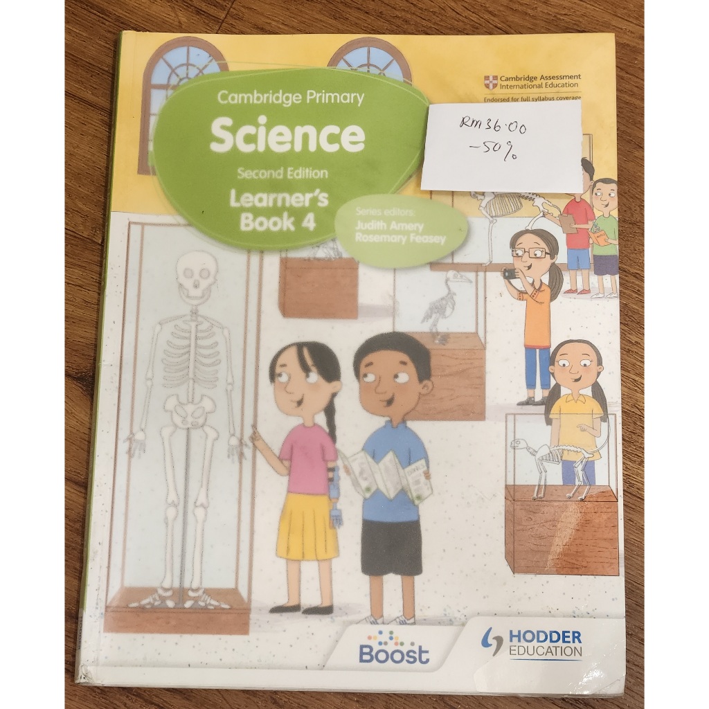 CAMBRIDGE PRIMARY SCIENCE LEARNER’S BOOK 4 2ED ( ISBN: 9781398301696 ...