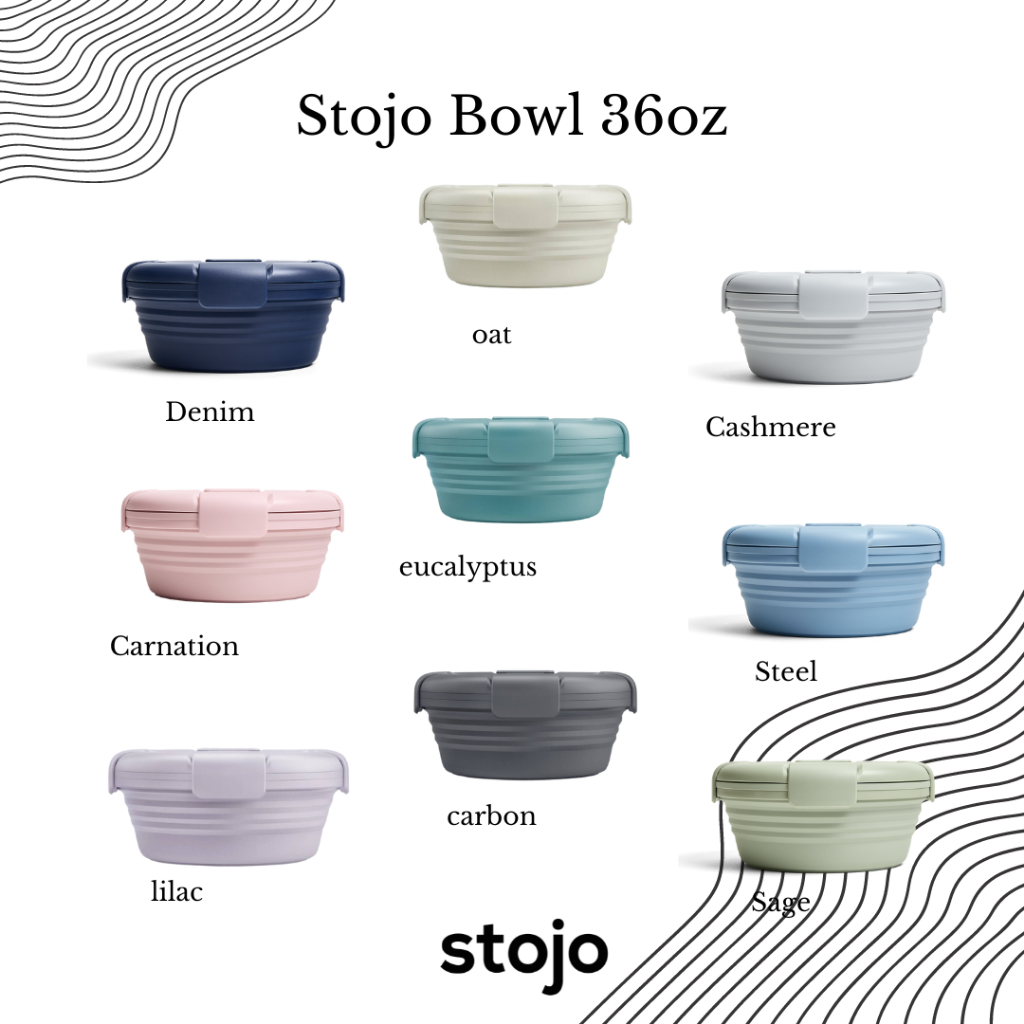 Stojo Bowl 36oz Collapsible Food Storage Container Shopee Malaysia