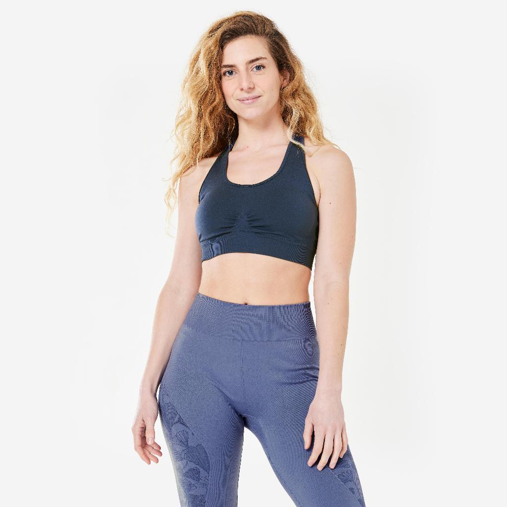 Decathlon Yoga Dynamic Sports Bra Freedom of movement Kimjaly Shopee Malaysia