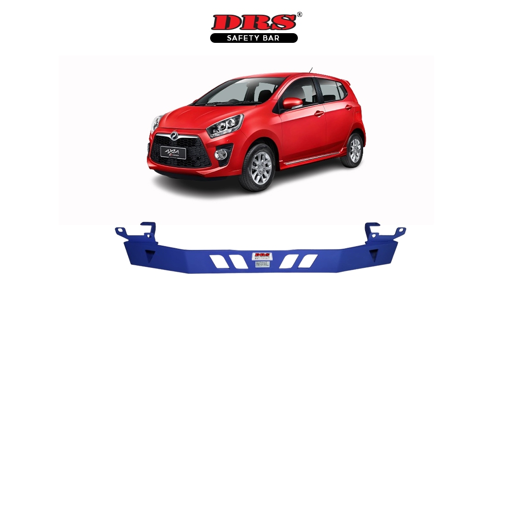 DRS BAR PERODUA AXIA 1.0 2WD REAR ANTI CRASH BAR RBAC-80017D | Shopee ...