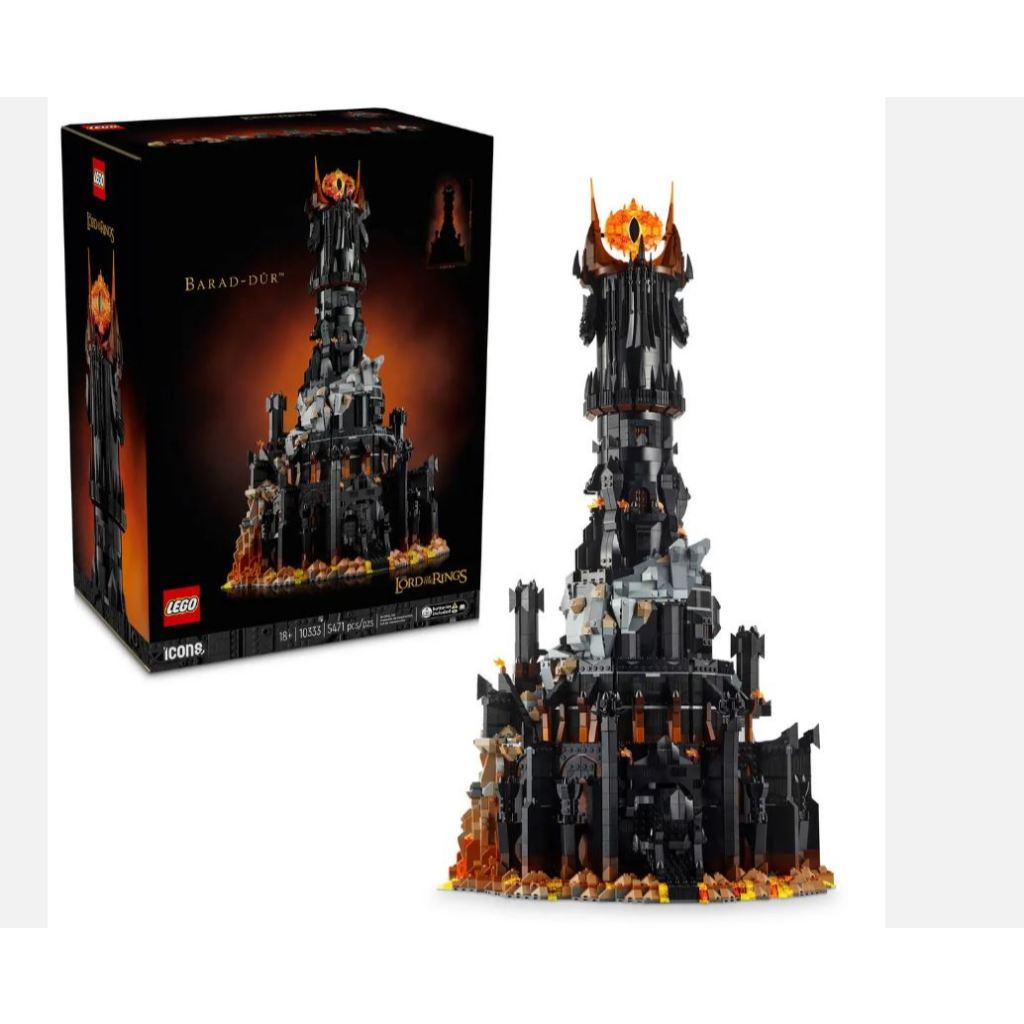 Lego 10333 Icons The Lord of the Rings: Barad-dur | Shopee Malaysia