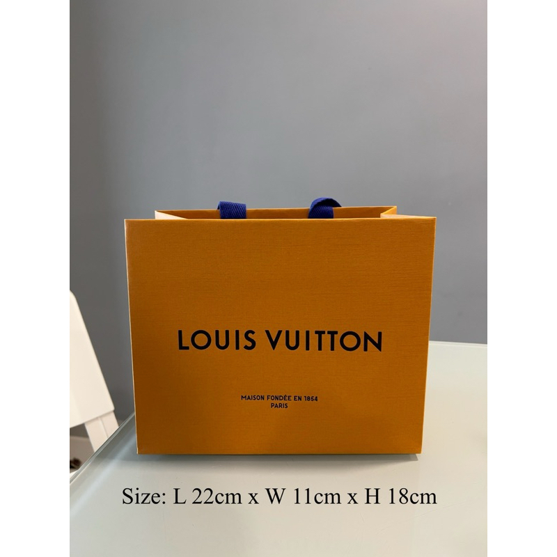 LV LOUIS VUITTON COACH ORIGINAL Paper gift bag Shopee Malaysia