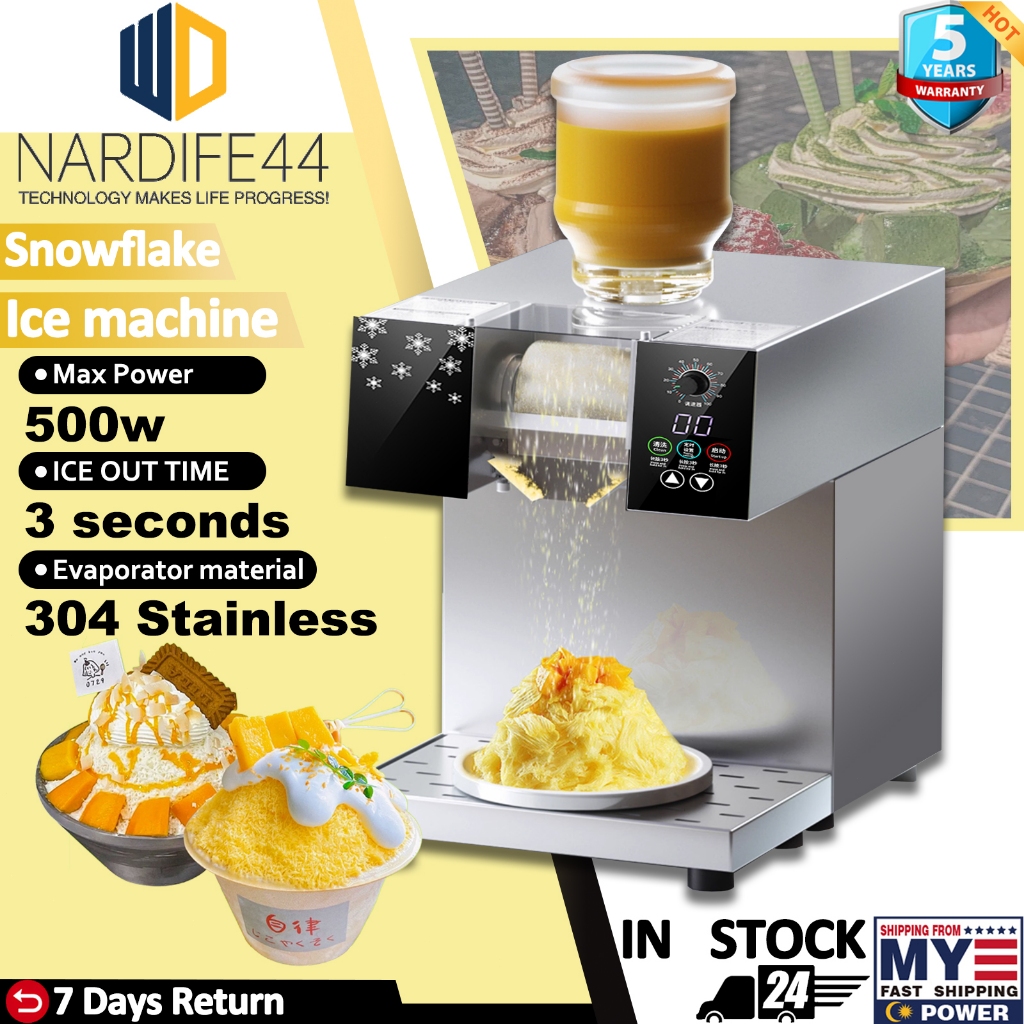5 Years Warranty Snowflake Ice Machine 3 seconds Ice out Commercial ...
