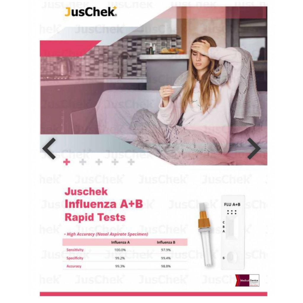 [MDA APPROVED] Influenza A+B Rapid Test Kit (20Kits/Box) | Shopee Malaysia
