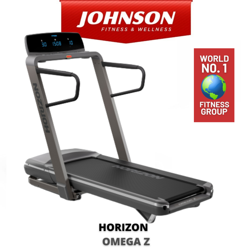 Johnson Fitness Horizon Fitness Omega Z 02 Treadmill DARK GREY COLOUR