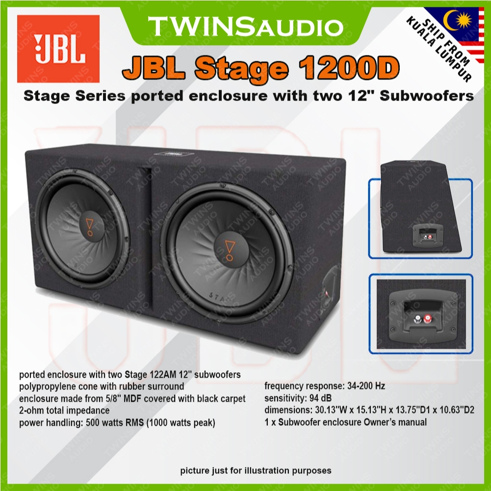 JBL Basspro 8” (200mm) BassPro 12 12