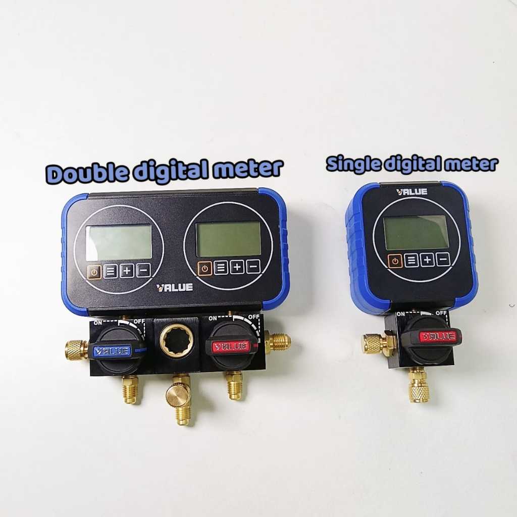 Original Value digital meter single & double manifold pressure gauge ...