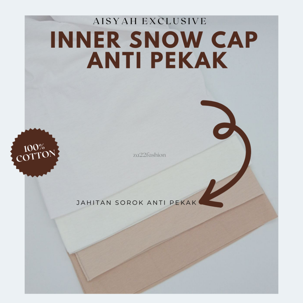 Warda Inner Snowcap by AISYAH EXCLUSIVE / AISYAH PREMIUM - Anak Tudung ...