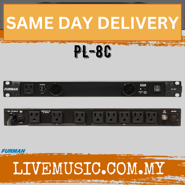 Furman PL-8C Power Conditioner with Lights - 15A ( PL8C / PL 8C ...