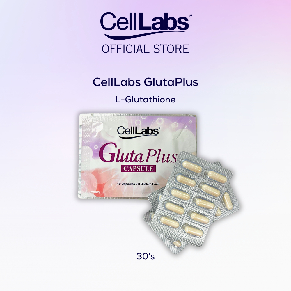 [JAKIM] CellLabs Gluta Plus Glutathione with Collagen (30 Capsules ...