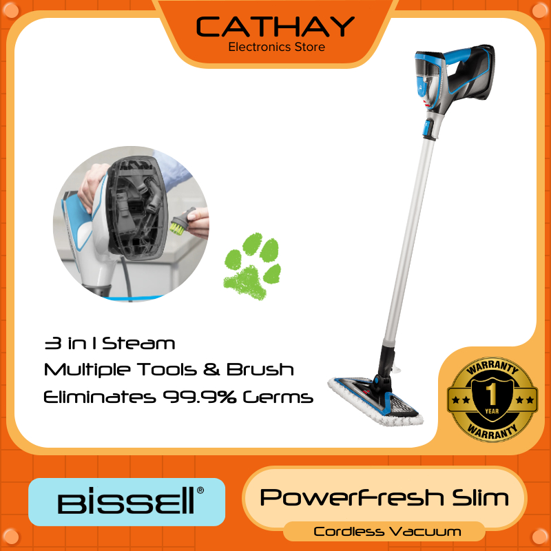 Bissell PowerFresh Slim 3-In-1 Steam Mop Stick | Shopee Malaysia