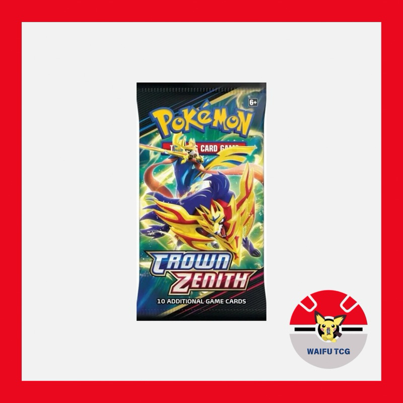 (LIVE RIP) POKEMON TCG [Crown Zenith] Booster Pack 100% Original ...