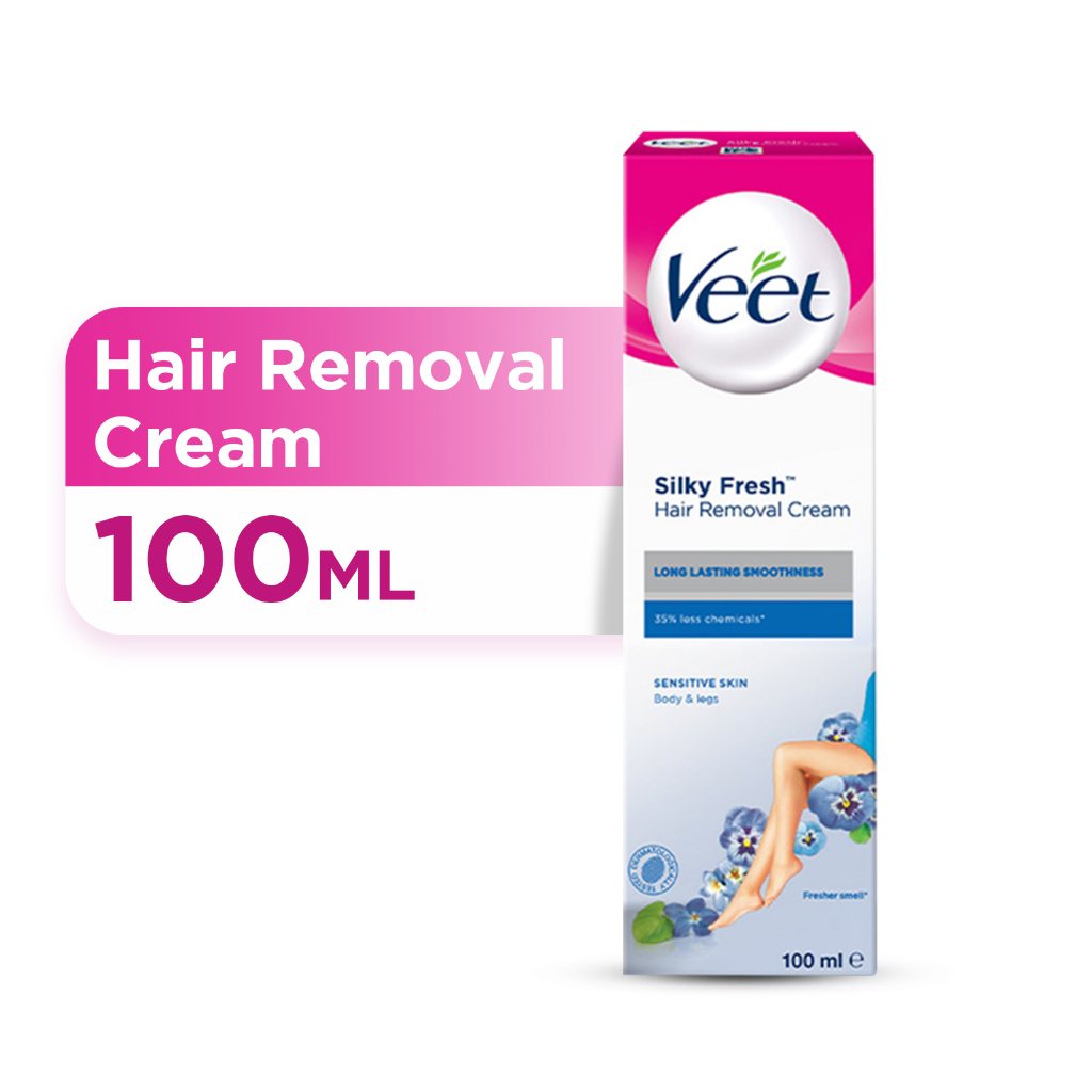 Veet Hair Removal Cream Normalsensitivedry Skin 25g100ml For Body And Legs Shopee Malaysia 9343