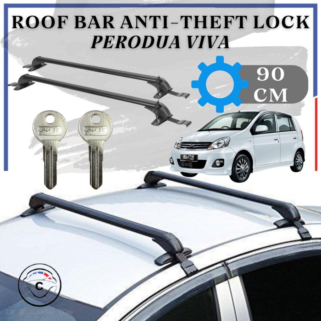Portable Car Roof Rack Cargo Roof Carrier Luggage Anti Theft Cross ...