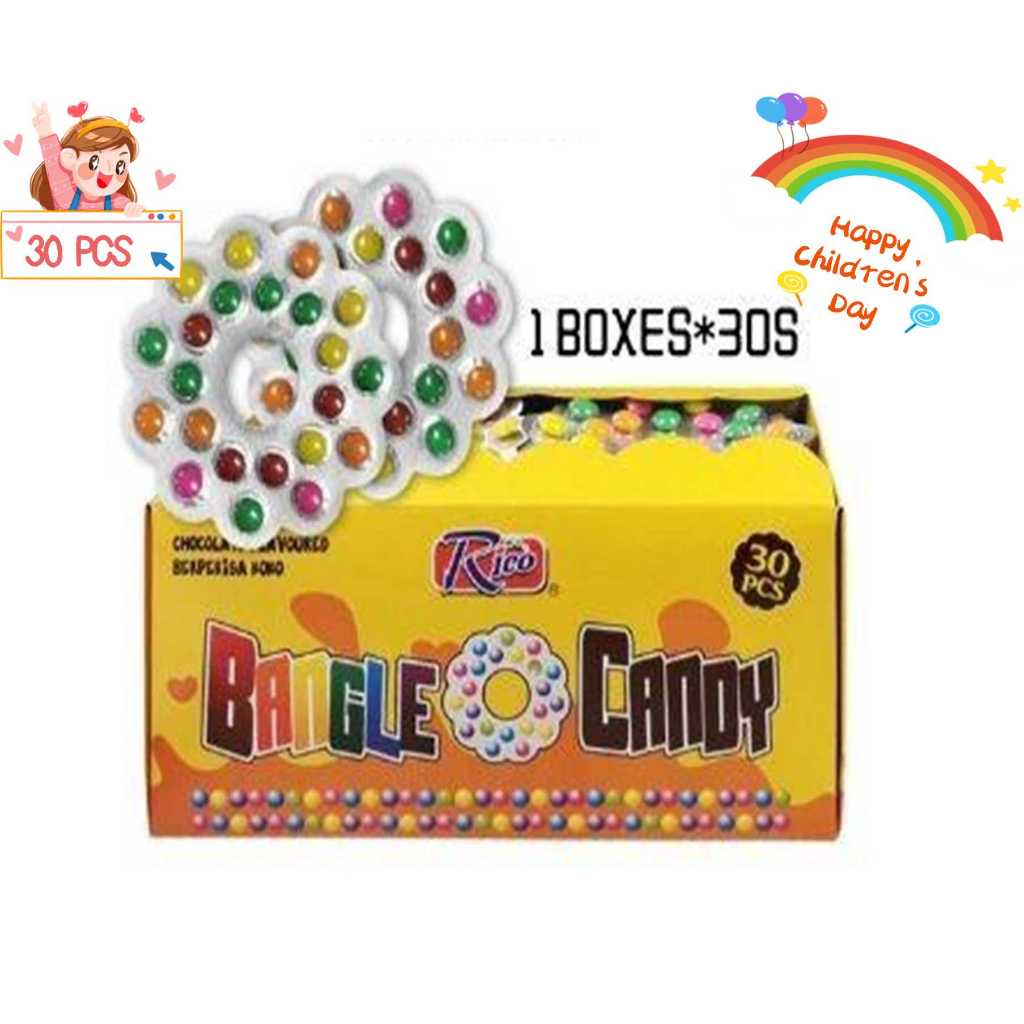 Rico Bangle Chocolate Candy (1Box X 30Pcs) | Shopee Malaysia