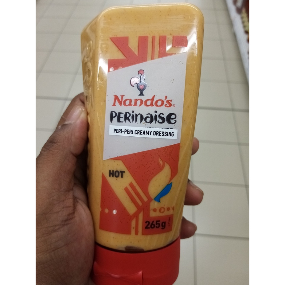 NANDO'S PERINAISE PERI PERI CREAMY DRESSING / GARLIC PERI PERI DRESSING ...