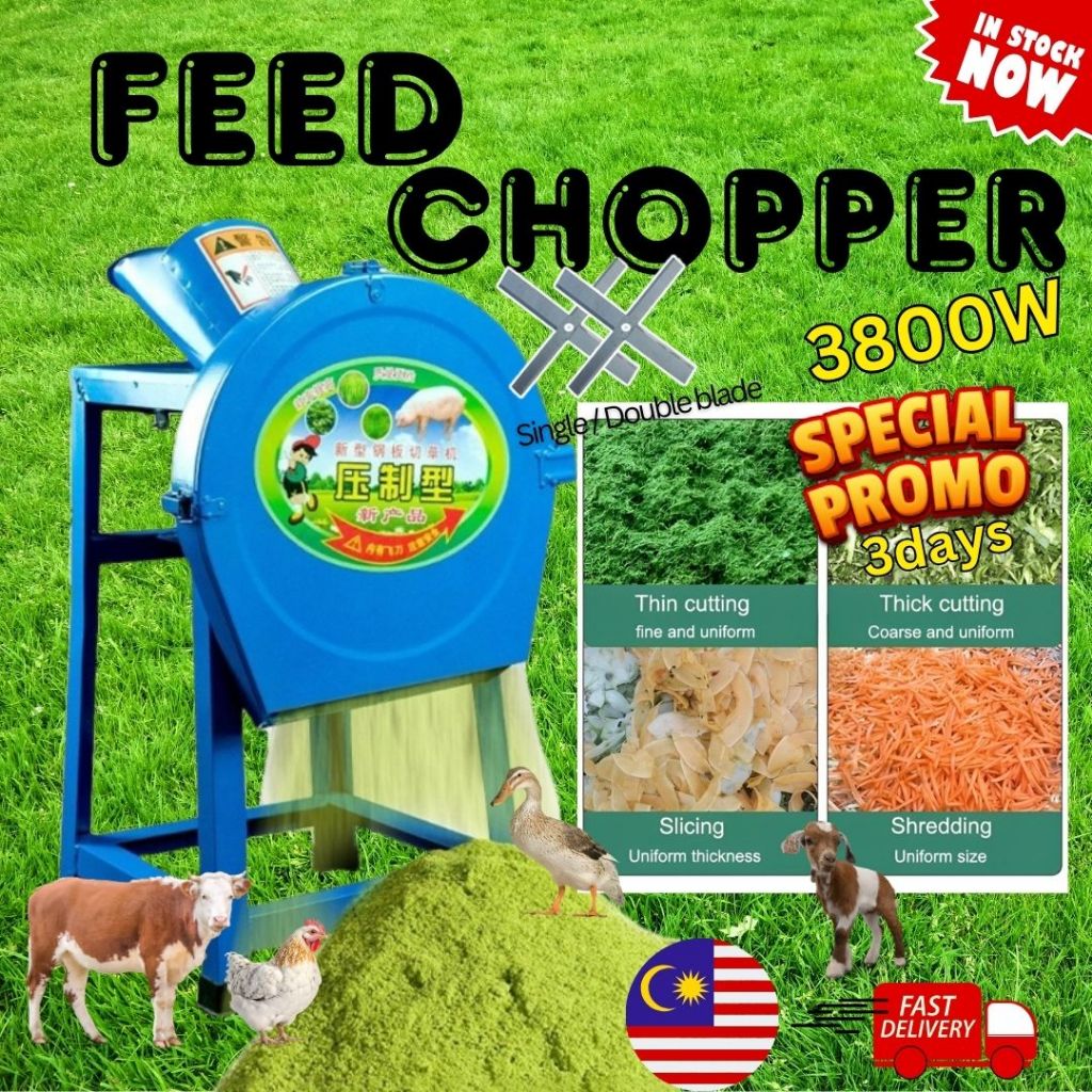 KELETOOL chopper rumput mesin napier murah chopper machine ternakan ...