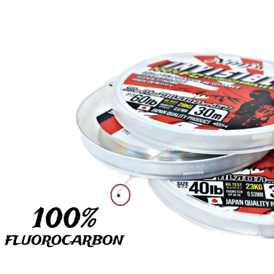 FTK Fishing Line 2.0 - 0.23 Mm Fluorocarbon Coating Transparent 9.48 Lb 100 M