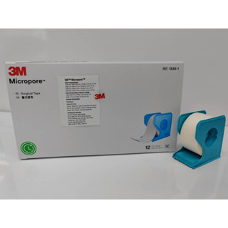 3M™ Micropore™ Surgical Tape with Dispenser 1 in x 10 yd (2,5 cm x 9,1 ...