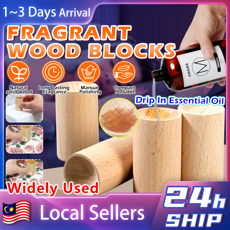 Aroma Wood Diffuser Essential Oil Diffuser for Aromatherapy Cylinder ...