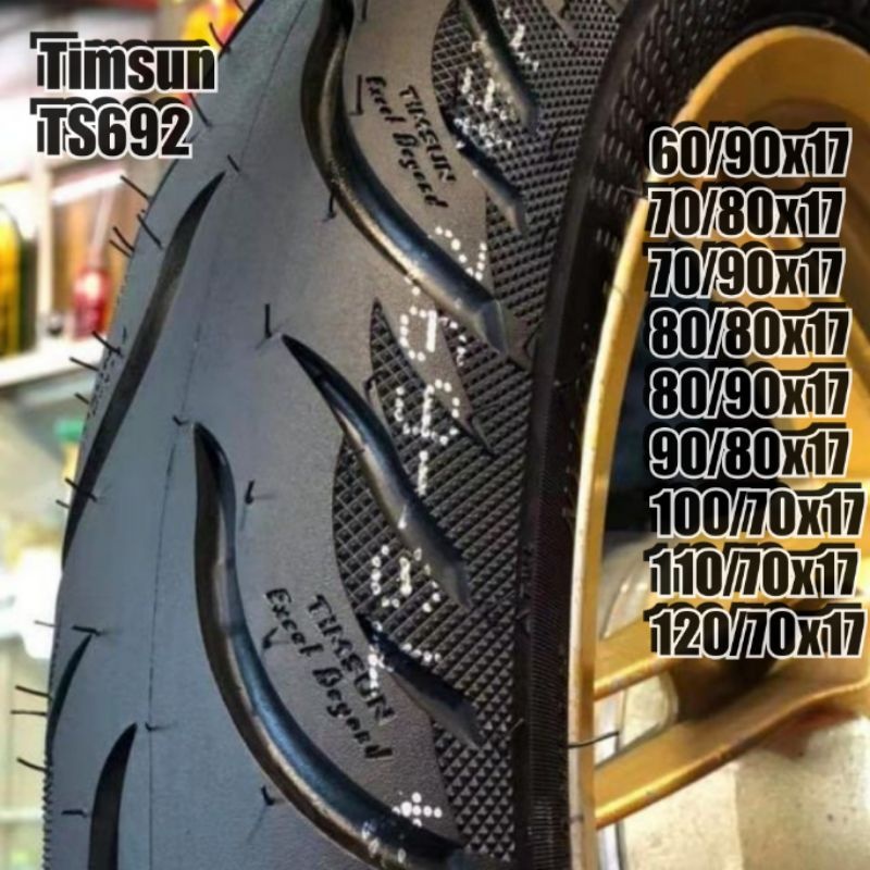 TIMSUN Tyre Motorcycle TS692 (ALL NEW STOK) Tayar Motor Original ...
