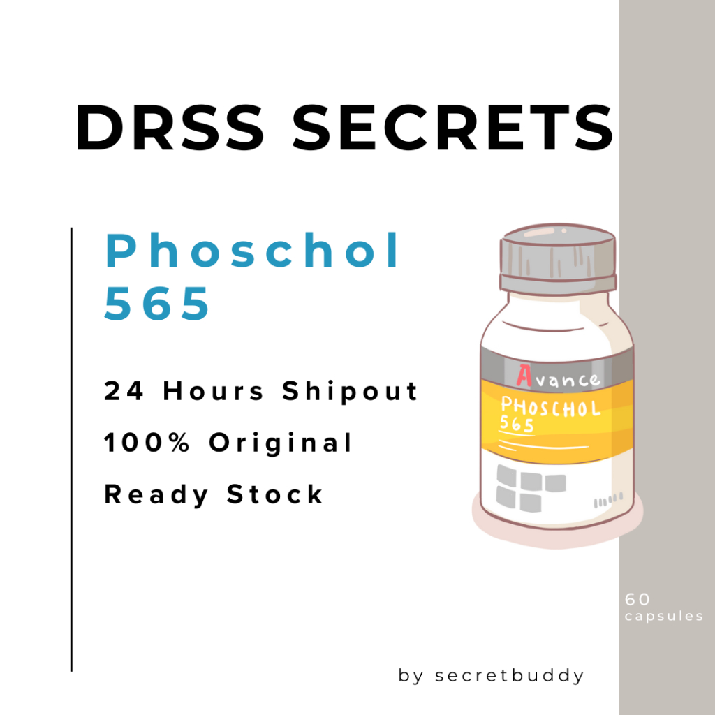 [24 Hours Ship Out] DRSS Secrets Phoschol Phoscol 565 (60 Capsules ...