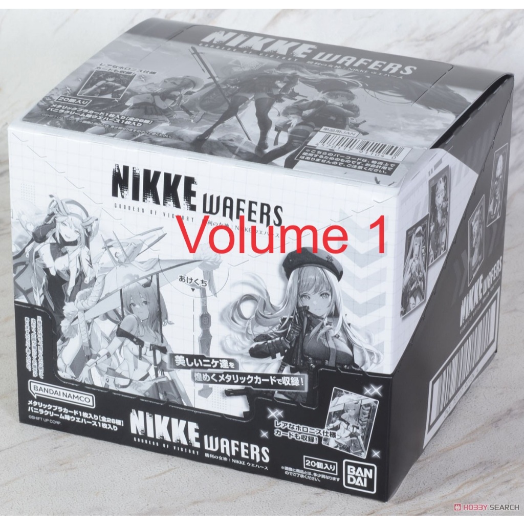 (Vol 1) Nikke Wafer Card Goddess of Victory Booster Pack Box Metallic ...