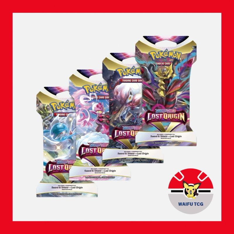(Live Rip) Pokemon TCG SWSH11 Lost Origin Sleeves 100% original Pokemon ...