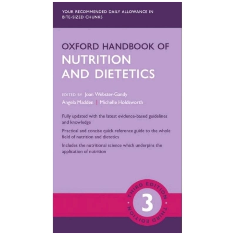 Oxford handbook of nutrition and dietetics | Shopee Malaysia