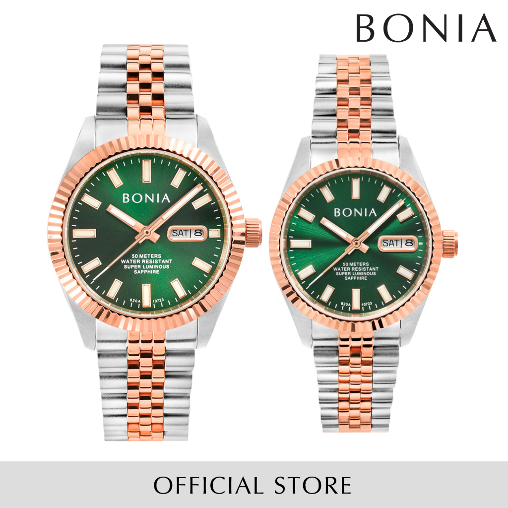 Bonia couple watch store