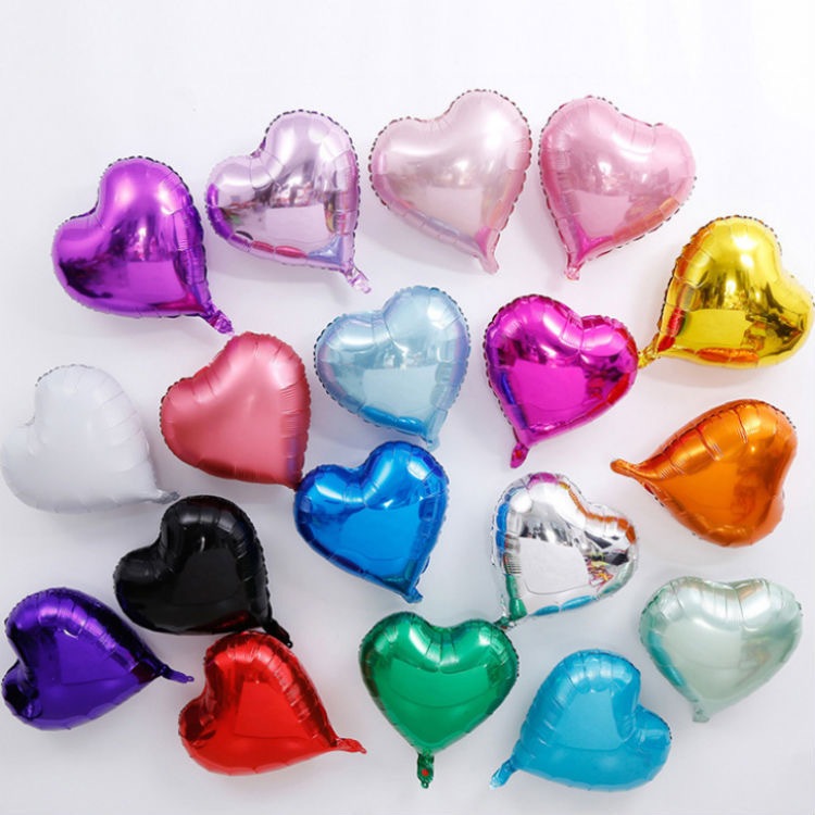 18 Inch Heart Shape Love Foil Balloon [18L] Wholesale | Shopee Malaysia