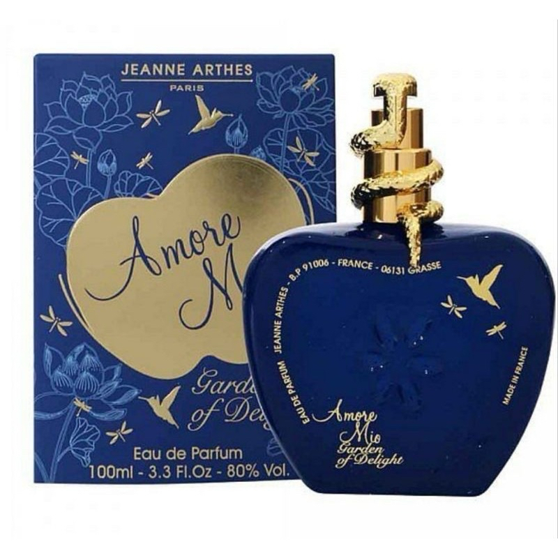 Jeanne Arthes Amor Mio Garden Of Delight Eau De Parfum Für Damen – 100 Ml, Hergestellt In Frankreich