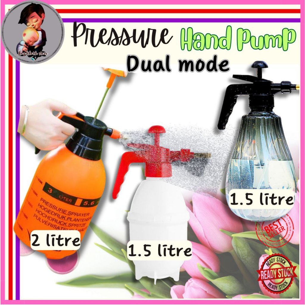 Pam Racun 2 Liter Multi-Purpose Pressure Pump Gardening Tool Pressure ...