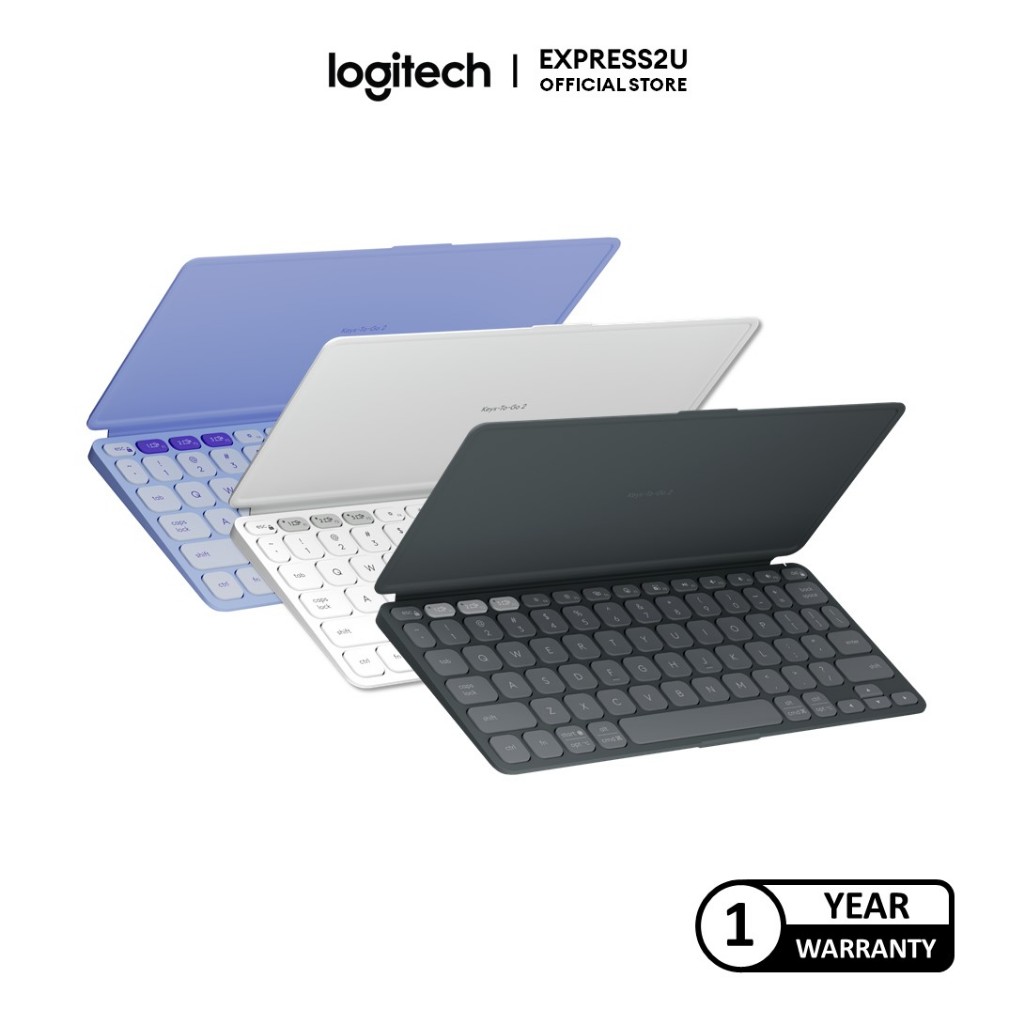 LOGITECH KEYS TO GO 2 UNIVERSAL PORTABLE BLUETOOTH KEYBOARD FOR TABLET ...