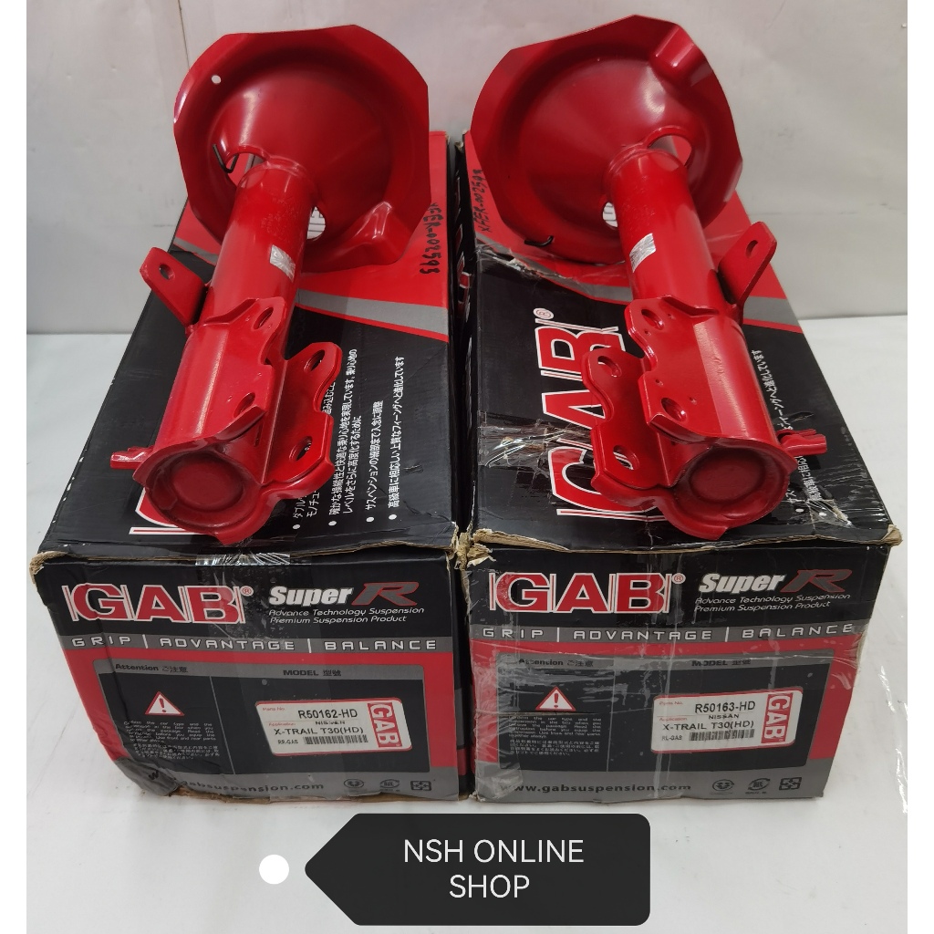 GAB Super R Premier Shock Absorber (Heavy Duty) Front & Rear for Nissan ...