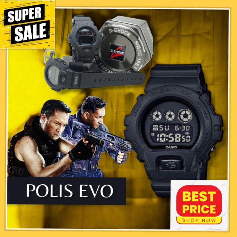DIGITAL WATCH POLIS EVO DW 6900 BLACK EDITION Shopee Malaysia